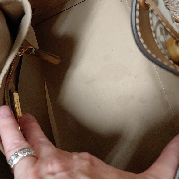 Tory Burch T Mongram Jacquard Tote - Picture 7 of 12